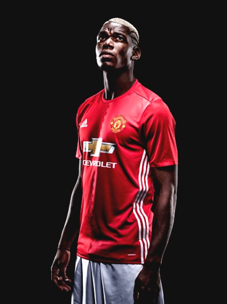 Gambar Paul Pogba di Manchester United