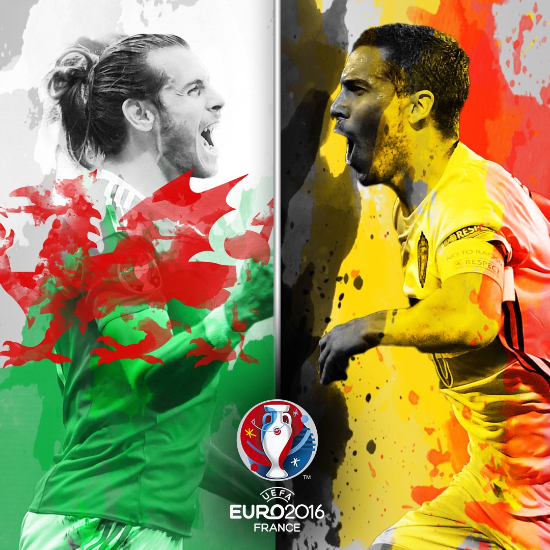 Gambar Pertandingan Wales vs Belgia Euro 2016