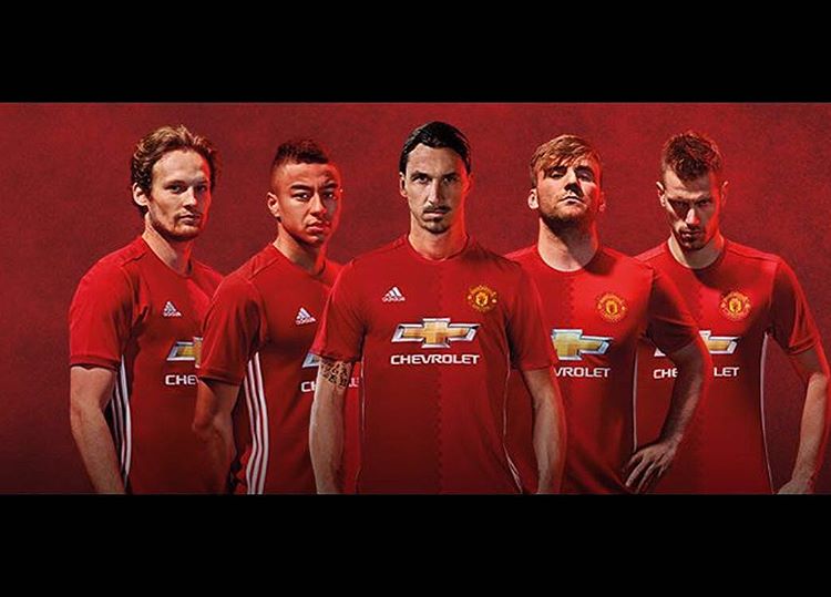Baju baru Manchester United 2016-2017 via Instagram MU